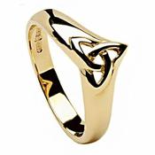 Gold Dreifach Knotenring