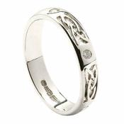 Dreieinigkeits Diamant Hochzeitsband