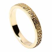 Celtic Hearts Wedding Band