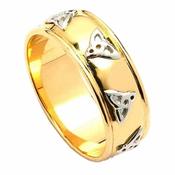 Bague de mariage Trinité poli image