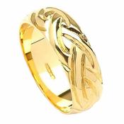 Breite Keltische Webart Design Ring