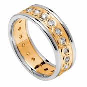 Ewigkeit Diamantring mit Trim