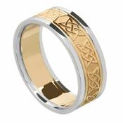 Celtic Lover's Knot Band with Trim image