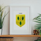 Clarke Family Crest image