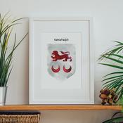 Kavanagh Family Crest image