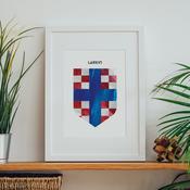 Larkin Family Crest image