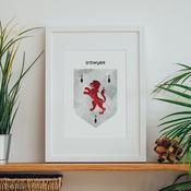 O'Dwyer Family Crest