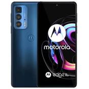 Motorola Edge 20 Pro Screen Repair - Blue Vegan Leather