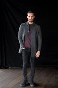 Men's Smoke Herringbone City Coat — Available to Preorder Now - 46 image