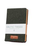 Green Herringbone Tweed A5 Notebook image