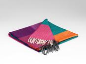 Lambswool Hyacinth &amp; Orange Scarf image
