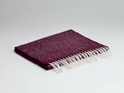 Lambswool Mulberry Herringbone Scarf image