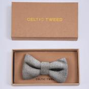 Grey Hunting Tweed Bowtie - ONESIZE image