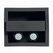 Baby Blue Tweed Cufflinks - ONESIZE image