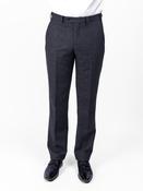 Grey Herringbone Trousers - 38 / R image