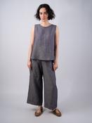 Women's Linen Denim Trousers &amp; Pants - S image