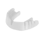 Opro Snap Mouthguard Junior - White / Youth Age 11 Down image