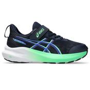 Asics GT-1000 14 PS Velcro Junior Running Shoes Midnight Green - Midnight Vital Green / UK 1 image