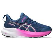 Asics GT-1000 14 PS Velcro Junior Running Shoes Blue Sakura - Twilight Blue Sakura / UK 2 image