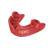 OPRO Bronze Self-Fit Mouthguard Adult - Red / Adults image