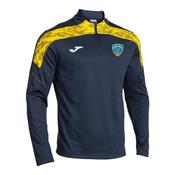Joma Moneypoint AFC Half Zip Coaches - Navy Yellow / Age 13-14 image