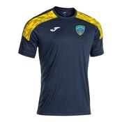 Joma Moneypoint AFC Tee Shirt Coaches - Navy Yellow / MEDIUM image
