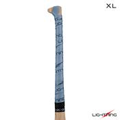 LS Lightning XL Self Coloured Embossed Hurling Grip Grey - Grey