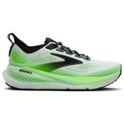 Brooks Glycerin 23 Men's Running Shoes White Phantom - White Green Gecko / UK 8.5 image