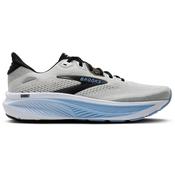Brooks Ghost 18 Men's Running Shoes White Black Blue - Navy Blazer Red / UK 10 image