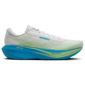 Brooks Ghost Amp Men's Running Shoes White Blue Green - White / UK 8 image
