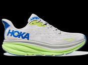 Hoka Clifton 9 Men's Road Running Shoes Grey Green - Gray / UK 11 image
