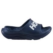Hoka Ora Athletic Recovery Slides Navy - Navy White / 8.5 Uk