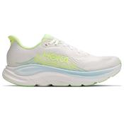 Hoka Clifton 11 Women's Running Shoes Frost Neon Yuzu - White / UK 7 image