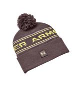 Under Armour Halftime Pom Beanie Ash Taupe - One Size / Taupe image
