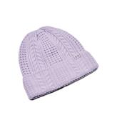 Under Armour Women's Halftime Cable Knit Beanie Salt Purple - Purple image