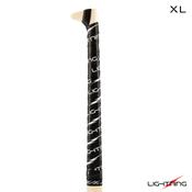 LS Lightning XL Hurling Grip Black White - Black White