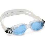 Aqua Sphere Kaiman Compact Swimming Goggles Clear Blue - Adult Compact / Clear Blue image