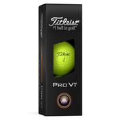 Titleist Pro V1 Golf Balls 3 Pack Yellow - Yellow / 3 Pack image