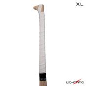 LS Lightning XL Self Coloured Embossed Hurling Grip White - White