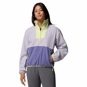 Columbia Women's Sequoia Grove™ Half Zip Fleece Lavender Citron - Lavender Pearl Citron / Small