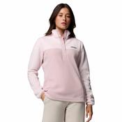 Columbia Women's Benton Springs™ Half Snap Pullover Powder Pink - Pink / Medium image