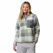 Columbia Women's West Bend™ II Sherpa Half Zip Fleece Sedona Sage - Sage / Large image