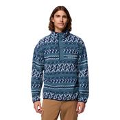 Columbia Men's Helvetia™ II Printed Half Snap Fleece Everblue - Blue / S