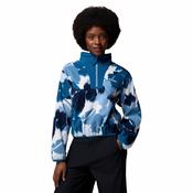 Columbia Women's Sequoia Grove™ II Printed Half Zip Fleece Phoenix Blue - Blue / Small image