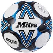 Mitre Delta One Football - White Blue Black image