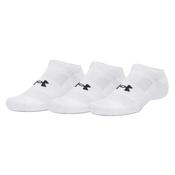 Under Armour Performance Cotton No Show Socks - White / 4-7.5 Uk image