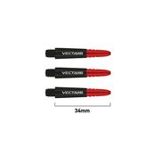 Winmau Vecta Blade 6 Shafts - Black / 34mm image