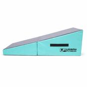 Urban Fitness Gymnastics Folding Incline Wedge Mat - Green image