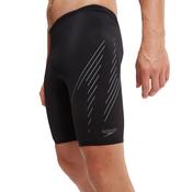 Speedo Men's Hyper Boom Placement Jammer Black Grey - Black / 38" - XL image