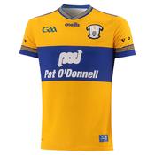 O'Neills Clare GAA Home Jersey 2026 - Amber Royal / Age 9-10